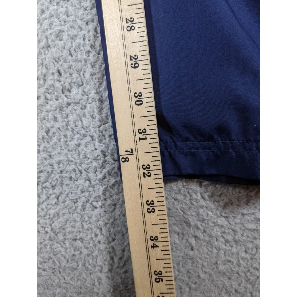 VTG Adidas Track Pants Men XL Navy Blue 3 Stripes Straight Leg Y2K Athleisure